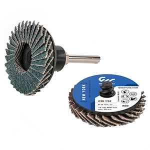 NEW YORK Zirconia Mini Flap Discs